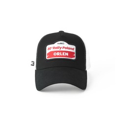 Rallye Polen WRC 2024 Baseballkappe Trucker Schwarz