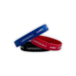 Rallye Polen WRC 2024 Silikonarmband Rot