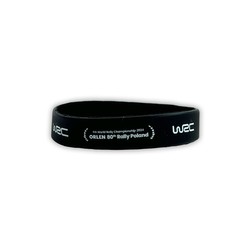 Rallye Polen WRC 2024 Silikonarmband Schwarz