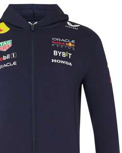 Red Bull Racing 2024 Herren Kapuzensweatjacke Zip Team