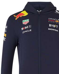 Red Bull Racing 2024 Herren Kapuzensweatjacke Zip Team