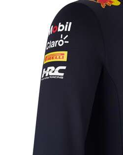 Red Bull Racing 2024 Team Sweatshirt mit 1/4-Reißverschluss für Herren