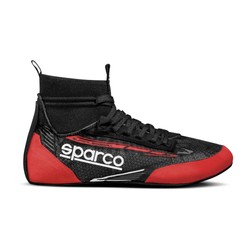 Sparco Fahrerschuh SUPERLEGGERA MY23 Schwarz/Rot (FIA)