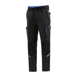 Sparco Herren Hose TECH Schwarz/Blau