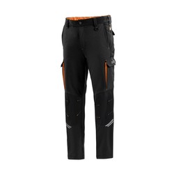 Sparco Herren Hose TECH Schwarz-Orange