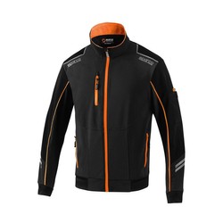 Sparco Herren Jacke TECH Schwarz-Orange