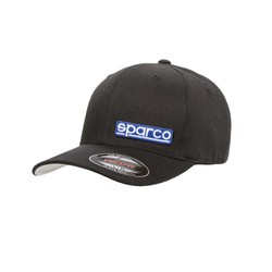 Sparco Herren Kappe FLEXFIT Schwarz