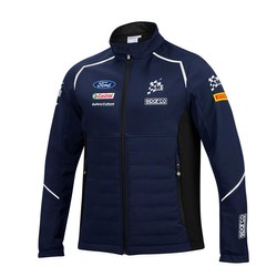 Sparco Herren Softshell Jacke M-Sport Team Dunkelblau