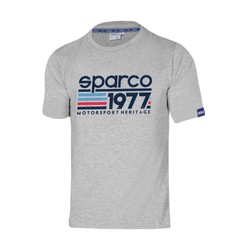 Sparco Herren T-shirt 1977 Grau