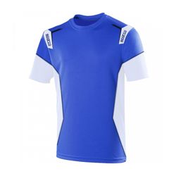 Sparco Herren T-shirt NEW SKID Blau