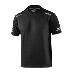 Sparco Herren T-shirt TECH Schwarz