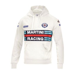 Sparco Martini Kapuzenpullover Herren Weiß