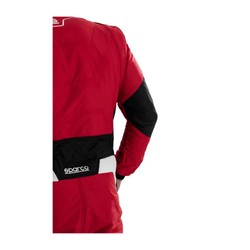 Sparco Rennoverall SUPERLEGGERA Rot/Schwarz (FIA)