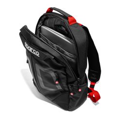 Sparco Rucksack STAGE Schwarz/Rot