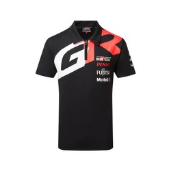 Toyota Gazoo Racing Herren Poloshirt WEC Team schwarz