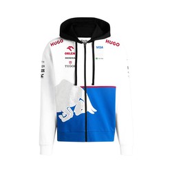 Visa Cash App Racing Bulls 2024 Herren Kapuzensweatjacke Team