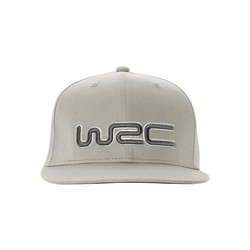 WRC 2024 Herren Kappe Flat Classic Grau