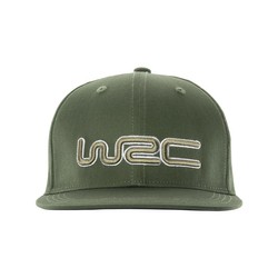 WRC 2024 Herren Kappe Flat Classic Grün