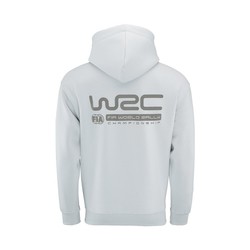 WRC 2024 Herren Kapuzensweatjacke Zipper Classic Grau