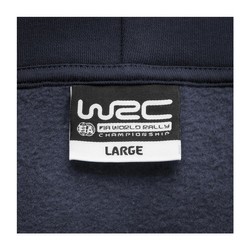 WRC 2024 Herren Kapuzensweatjacke Zipper Classic Marineblau