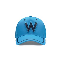 Williams Racing 2024 Baseballkappe mit Logo Blau