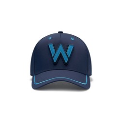 Williams Racing 2024 Baseballkappe mit Logo Marineblaue