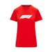 Formel 1 2024 Damen T-Shirt Logo Rot