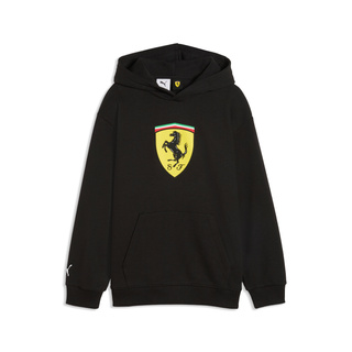 Scuderia Ferrari F1 2026 Kinder Hoodie Logo schwarz
