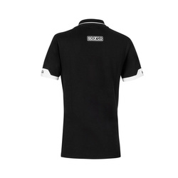 Sparco Damen Polohemd ZIP Schwarz