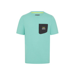 Aston Martin F1 2024 Herren T-Shirt Lifestyle Wasabi