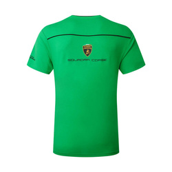 Lamborghini 2024 Herren T-shirt Squadra Corse Grün