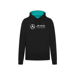 Mercedes AMG F1 2024 Herren Hoody Logo Schwarz