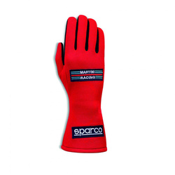 Sparco Handschuh LAND MARTINI RACING Rot (Homologation FIA)