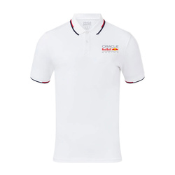 Red Bull Racing 2025 Herren Poloshirt Core Logo Weiß