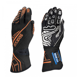 Sparco Handschuh LAP RG-5 Schwarz/Orange(mit FIA-Homologation)