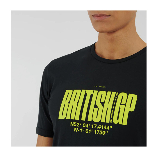 Aston Martin F1 Herren T-shirt Silverstone Schwarz
