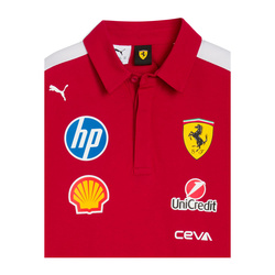 Scuderia Ferrari F1 2025 Herren Poloshirt Team