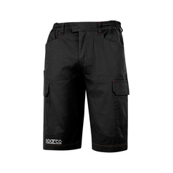 Sparco Bermuda Mechanikerhose Schwarz