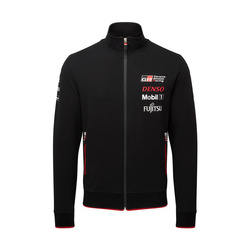 Toyota Gazoo Racing Herren Sweatjacke Team Schwarz 