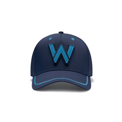 Williams Racing 2025 Baseballkappe mit Logo Marineblaue