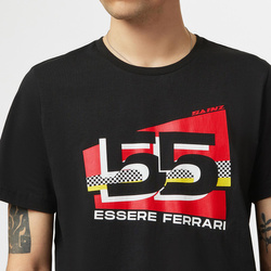 Ferrari F1 Herren T-shirt Sainz Driver Black