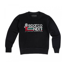 Sparco Kinder Sweatjacke Next Generation Schwarz