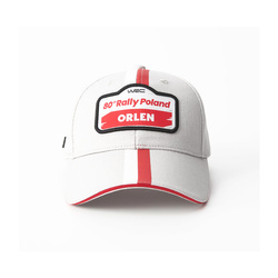 Rallye Polen WRC 2024 Baseballkappe Stripe Grau