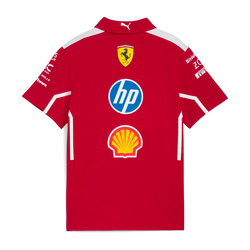 Scuderia Ferrari F1 2025 Herren Poloshirt Team