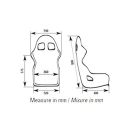 OMP Rennsitz CHAMP MY14 (Homologation FIA)