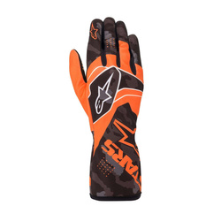 Alpinestars Karthandschuh TECH-1 K RACE V2 CAMO Orange