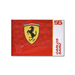 Ferrari F1 2024 Flagge Sainz