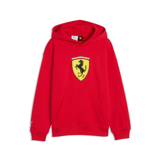 Scuderia Ferrari F1 2026 Kinder Hoodie Logo rot