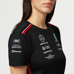 Mercedes AMG F1 Damen T-Shirt Team Black