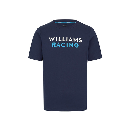 Williams Racing 2025 Herren T-Shirt Logo Marineblau